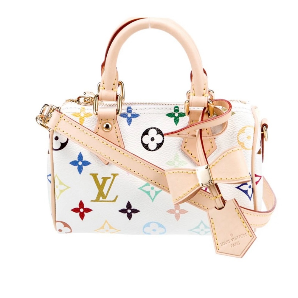 Louis Vuitton  Murakami  Multicolore Nano Speedy Handbag-20th Anniversary